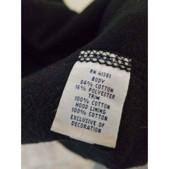 Polo Ralph Lauren full zip hoodie hooded sweatshirt black 2XLT 2X tall XXL - Picture 9 of 10